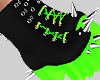Neon Goth Spiked Boots
