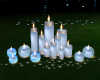 Romantic Moonlit Candles