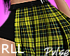 Plaid Skirt Yellow | RLL