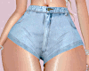 Cheeky Denim Shorts|Blue