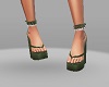 D Green Shoes