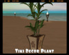 *Tiki Decor Plant