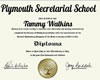 secretary diploma