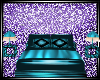 Teal Elegance King Bed