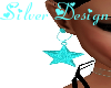 TL Glitter Star Earrings