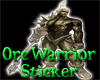 Orc Warrior Sticker 1
