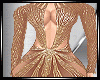 A- Sexy Gala Gold Dress