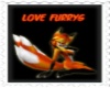 L_ Love Furry Fox Stamp