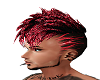 Red Black Flame Mowhawk