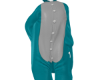 MK Dino Pijama Cyan (M)
