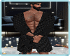 MAU/MALE BLACK BATH ROBE