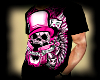 (M)Piranha skull shirt