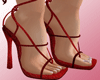 Red Strap Summer Sandals