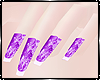 Chick- Nails purple