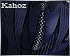 Elegant suit blue strip