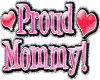 Proud Mommy sticker