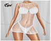 Fishnet White Outfit