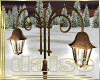 D Mill Double Lamp Post