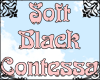 Soft Black Contessa