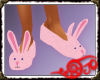 *Jo* Pink Bunny Slippers