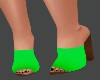 !R! Green Summer Sandal