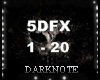 Dark Eff 5DFX 1- 20 DJ