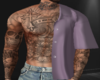 Lilac Shirt and Tatts