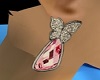 New CAZ gem earrings