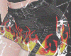 skirt with flames YIHZZ