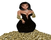 Prego Gold&Blk Gown
