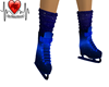 Blue Ice Skates