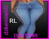 RL Dark Blue Tied Jeans