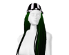 Black and white cap
