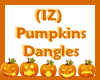 (IZ) Pumpkins Dangles