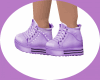 Childs Purple Sneakers