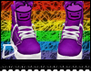 {D} PurpleMuffinSneakers