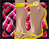 Belted Yellow heels