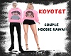 KY Couple Kawai Pink l M