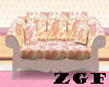 pINK pAISLY cOUCH