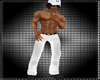 [Ztx]White muscled jeans