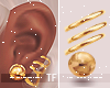 $ Gold Earrings