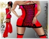 CB CANDY RAVE RED OUTFIT