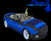 Neon Blue Vort-XX Car