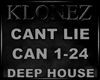 Deep House - Cant Lie