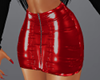Red PVC Skirt RLS