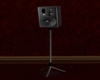 speaker on stand