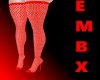 !EMBX Red Fishnet Stocks