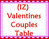 (IZ) VDay Couples Table