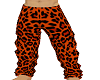 ddy orange cheetha pants