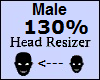Head Scaler 130% Male